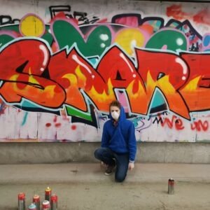 Private Graffiti Workshop With Spectrum Arts - Finished Piece