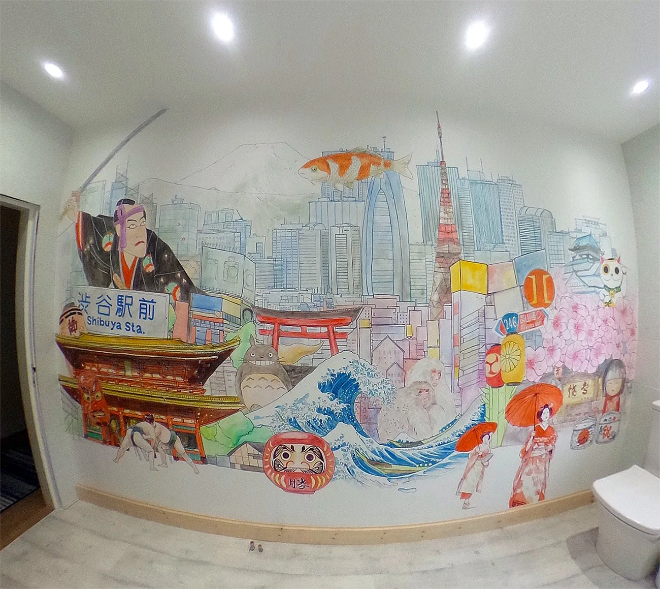 Spectrum Arts Private Mural Edinburgh